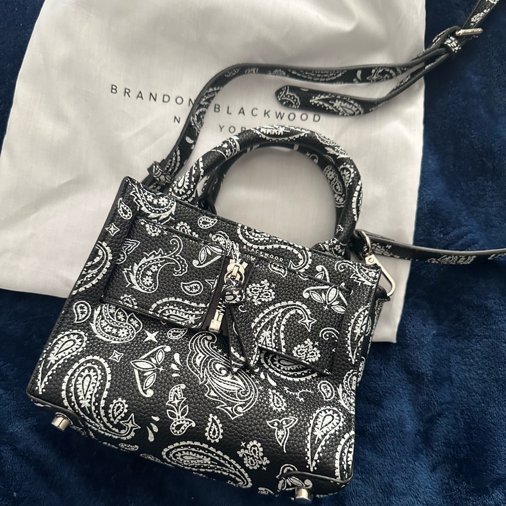 Black paisley brandon Blackwood purse
